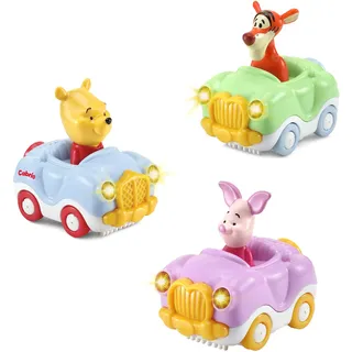 VTech Electronics Vtech 80-406564 TUT TUT Baby Flitzer - Disney Set 1 (Winnie Puuhs-, Tiggers- und Ferkels Cabrio)