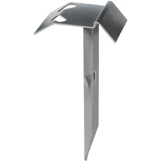 GAH Alberts Alberts Auflaufstütze | zum Einschlagen oder Einbetonieren | feuerverzinkt | 125 mm