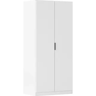 Rauch Drehtürenschrank Lagoa 91 x 197 x 54 cm Weiß