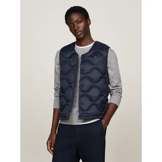 Tommy Hilfiger Steppweste »ONION QUILTED DOWN LINER VEST«, mit Zwiebelsteppung, blau