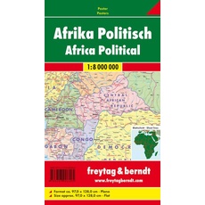 FuB Afrika physisch-politisch 1 : 8 000 000 Planokarte