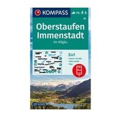 Kompass Verlag WK 2 Oberstaufen - Immenstadt im Allgäu - akt. Nachaufl. 2023 - One Size