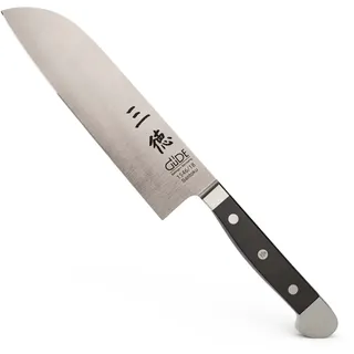 Güde Alpha Santokumesser 18 cm Schwarz