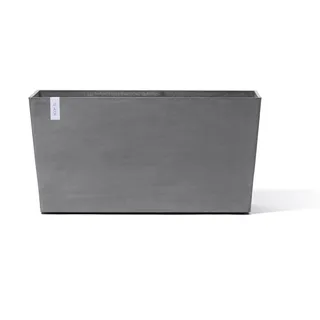 Ecopots Paris Wheels 39,6 x 39,6 x 39,6 cm Grau