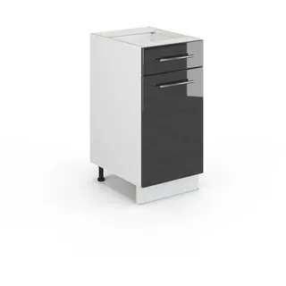 Vicco Schubladenschrank Fame-Line 40 x 51,5 x 81,5 cm Anthrazit