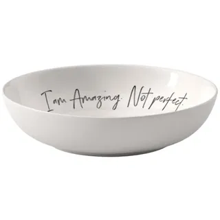 Villeroy & Boch Statement Dessertschale Weiß 19 cm