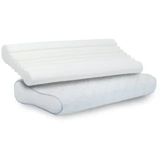 PARADIES Nacken-Kissen 40x80 cm - Paratex Ergonomic - IGR Zertifiziert, ergonomisches Nackenstützkissen Höhe: 10 cm