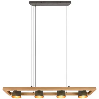 Trio Bell 4-flg. 100 cm rund nickel antik