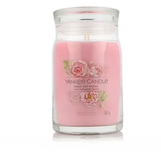 Yankee Candle Fresh Cut Roses Duftkerze 567 g rosa