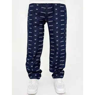 DADA Supreme Loose Fit Jeans mit DADA All Over Print Größe: 34W / 32L - Blau