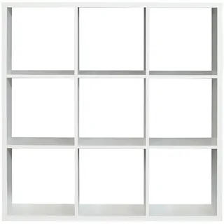 Forte Mauro Standregal 107,2 x 32,9 x 107,3 cm Weiß