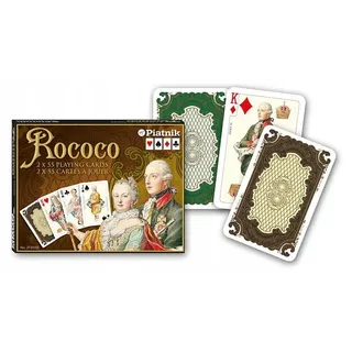 Piatnik ROCOCO Papierowe Karty do Gry - Tradycyjny Komplet
