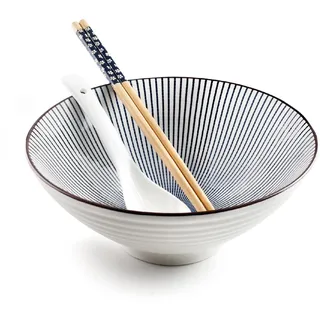 Ibili 4tlg. Ramen-Set Hakata, in Weiß