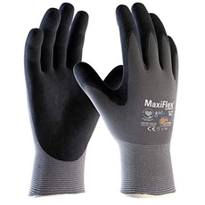 ATG Handschuhe 34-874 Montagehandschuhe MaxiFlex Ultimate grau/schwarz 6
