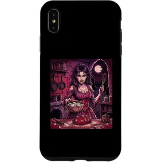 Hülle für iPhone XS Max Brotbäcker Backen Bäckerei Gruselig Gruselig Horror Vampir Frauen