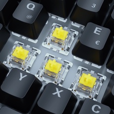 Bild von Skiller SGK50 S3, schwarz, LEDs RGB, hot-swap, Gateron YELLOW, USB, DE (4044951039159)