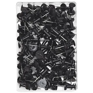 Wedo Pinnnadeln Diabolo schwarz, 100 St.