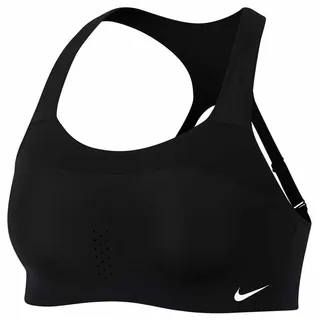 Nike Damen Alpha Sport bh, Black/White, XS (A-C) EU