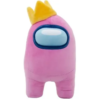 Among Us Offizieller 30,5 cm Plush with Accessory – Pink with Crown – 10912