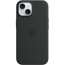 Bild von Silikon Case mit MagSafe für iPhone 15 schwarz