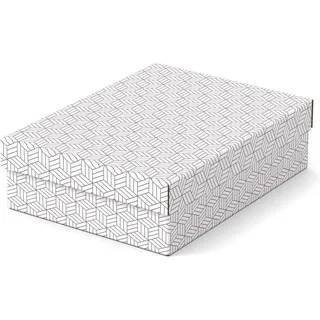 Esselte Aufbewahrungsbox 26,5 x 36,0 x 10,0 cm 3-tlg. weiß