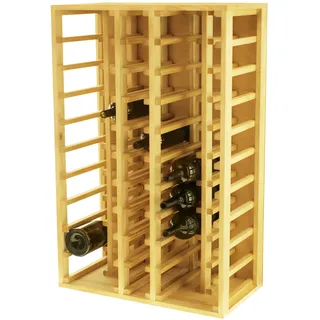 Expovinalia Botellero en Pino Especial botellas Magnum Flaschenhalter, Holz, braun, 68x36x105 cm