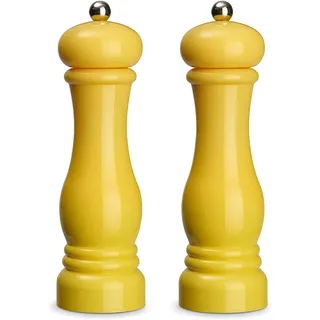 ECHTWERK Salz ‐/Pfeffermühlen Set 2tlg , Farbe:Gelb - Gelb