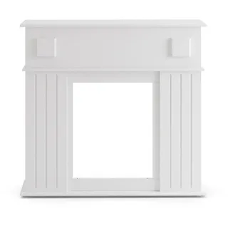 Vicco Kaminumrandung , 109 x 100 cm, Weiß