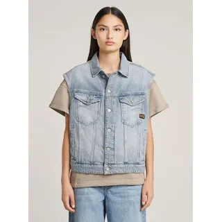 G-Star Relaxed Denim Weste / Vintage Platinum Blue - S