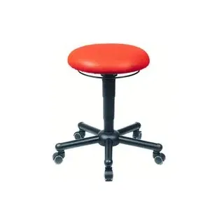 meychair XXL Hocker A19-TR-KL 10026 rot Kunstleder, 1 St.