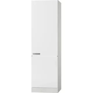 Küchen Hochschrank Oslo H606-9 in weiß 60 cm breit - Weiß