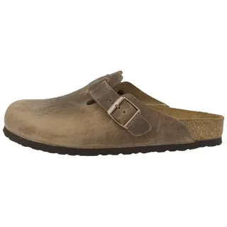 Birkenstock Boston Nubukleder Braun 41