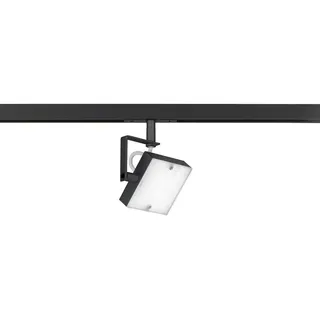 Fischer & Honsel Schienensystem , Anthrazit , Metall , quadratisch , F , 1.5x15x8 cm , schwenkbar, verstellbare Spotlights , Lampen & Leuchten, Innenbeleuchtung, Schienensysteme