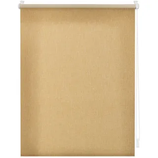 Lichtblick Original Thermo-Rollo Madrid Ohne Bohren, Klemmträger, Lichtdurchlässig Rostfarben, 190, 100, 190 , Kunststoff , 100x190 cm , Heimtextilien, Vorhänge, Rollos