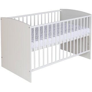 Schardt 03 492 02 02 Kinderbett, 60 x 120 cm, Classic White