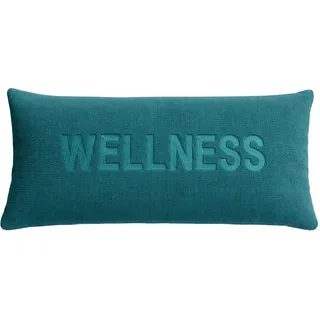 Brandsseller Badewannenkissen 40x20 cm – Wellness Nackenkissen mit Saugnäpfen für die Badewanne, weich gepolstert, waschbar mit Reißverschluss – Türkis