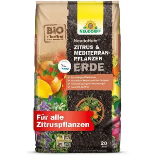 Neudorff Zitrus- und Mediterranpflanzenerde Neudohum 20 l