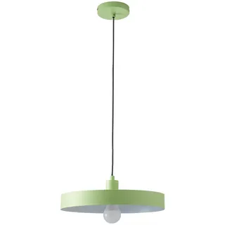 Novel Hängeleuchte , Grün , Metall , Metalloptik , rund , 162 cm , RoHS, Ce , Lampen & Leuchten, Leuchtenserien