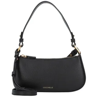 Coccinelle Merveille Schultertasche Leder 24.5 cm noir