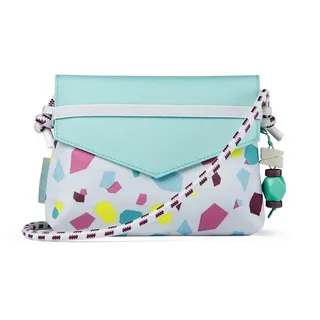 Satch Dreamy Mosaic Clutch Synthetik Türkis