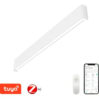 Immax NEO LINEA Intelligente Wandleuchte 76cm 40W Weiß Zigbee 3.0 - Weiß