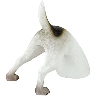 Design Toscano Terrence der Terrier Hund Gartenstatue, Polyresin, vollfarbe, 30 cm, Vollfarbig.