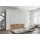 Drehtürenschrank Monaco 295,3 x 236 x 58 cm Braun/Weiß