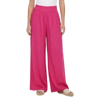 Damen Zara Hose lose Palazzo weites Bein rosa XS - Rosa