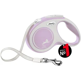 flexi New Comfort S Tape Leash 5m 15kg Pink