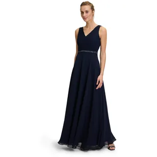 Vera Mont Damen Abendkleid mit Plissee Night Sky,42