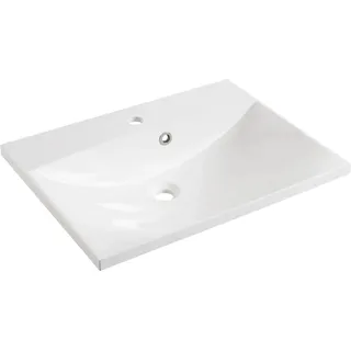 Fackelmann Handwaschbecken VC60 Weiß 60 cm