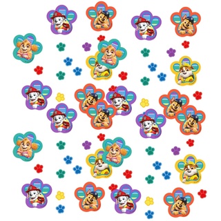 amscan 9914523 Konfetti Paw Patrol 2022 Papier 10 g, Mehrfarbig, 10g