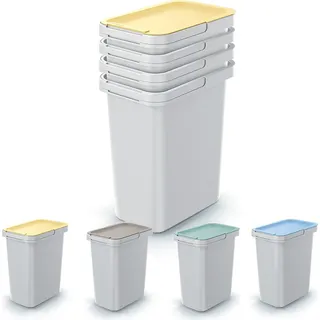 Kistenset 4x12 l systema sortibox ash - Grau