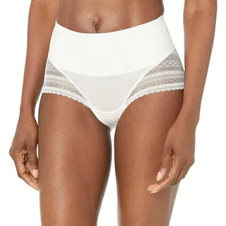 Spanx Illusion Lace Hi-Hipster Shapewear-Unterhose Damen, Linen, XL